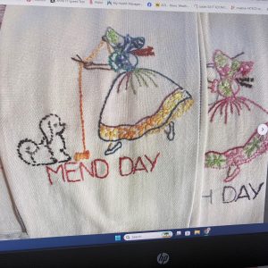 My Busy Week  Mending